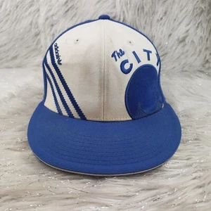 THE CITY Adidas Golden State Warriors NBA Mens Hat Cap Flexfit Siz 6 7/8 - 7 1/2 - Picture 1 of 5