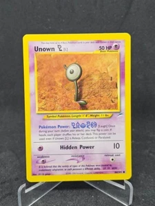Pokemon Card Unown L 86/105 Neo Destiny Common - Bild 1 von 2