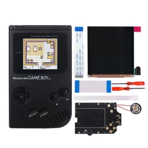 36 Color Full Size Nintendo DMG IPS Q5 Backlit LCD Mod LCD Kit Game Boy Shell - Picture 1 of 9