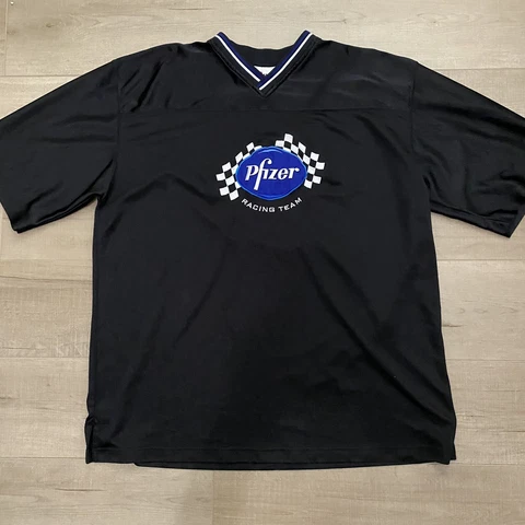 Vintage Y2K Chase Authentics Mark Martin NASCAR Jersey Pfizer Racing Team XXL Cover