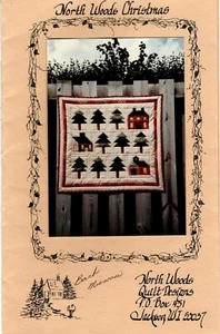 Patrón de edredón de pared de Navidad North Woods de North Woods Quilt Designs - Imagen 1 de 2