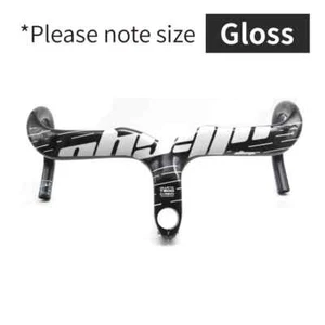 Carbon Road Bicycle Integrated Handlebar 28.6mm Internal Routing Gloss/Matte - Picture 1 of 48