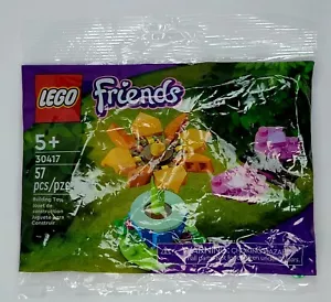 LEGO Friends 30417 Fiore e Farfalla Nuovo Sigillato Polybag Giocattolo 57 pz - Foto 1 di 2