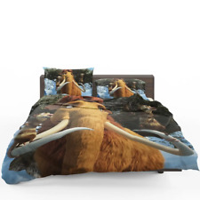 Ice Age Dawn of the Dinosaurs Movie Quilt Duvet Cover Set Soft Twin