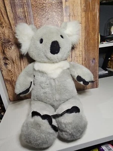 BABW BUILD A BEAR Gray & White PLUSH KOALA BEAR Stuffed Animal TOY 11" - Picture 1 of 8