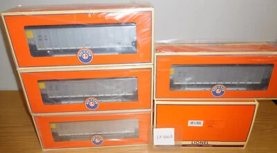 LIONEL 6-84020 PENNSYLVANIA PPLX ROTARY BATHTUB GONDOLA CAR 4 PACK O SCALE TRAIN - Image 1 of 4