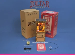 Zoltar spricht Mini Wahrsager Maschine Zaubertrick Mentalismus Bizarr NEU - Bild 1 von 7