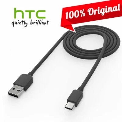 OEM Genuine HTC USB Type-C Data Sync Fast Charger Cable for HTC 10 U11 U12 BOLT - Image 1 of 2