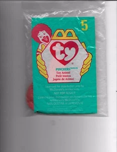 TY TOY ANIMALS (#5-PINCHERS, #6-HAPPY, #7-MEL, #8-SCOOP) NEU 1998 - Bild 1 von 4