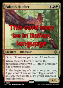 MTG PALANI's HATCHER EXC - COVATRICE DI PALANI 237 - LCI - MAGIC - Picture 1 of 1