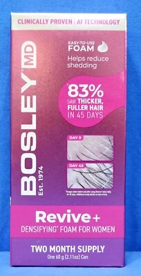 Bosley MD Revive+ Densifying Foam For Women Two Month Supply 60g/2.11oz. - Image 1 of 2