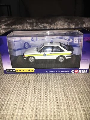 Corgi Vanguards VA11012 Ford Escort Mk3 XR3i - Durham Constabulary - Brand New - Image 1 of 3
