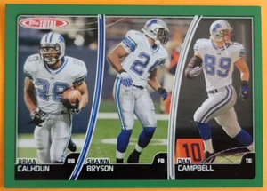 Entrenador en jefe de Dan Campbell Lions 2007 Topps Total #392 SOLO TARJETA DE LEONES 3 disponibles - Imagen 1 de 2