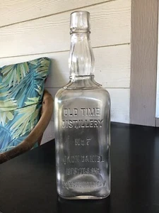 Rara botella de prueba 1895 Old Time No.7 Jack Daniel destilador Lynchburg, Tenn. - Imagen 1 de 12