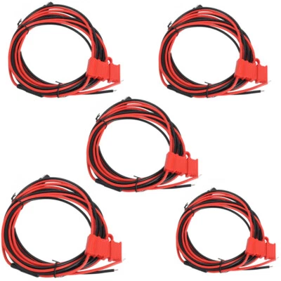 Cable de alimentación de CC de 5 piezas para radio móvil Motorola GM300 GM338 GM3188 GM950 Foto 1 de 2