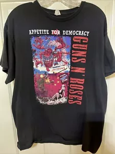 GUNS N ROSES “STAFF” The Joint Appetite Democracy Las Vegas Tour T-Shirt Large - Picture 1 of 5