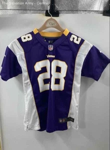Nike NFL Players Womens Blue Minnesota Vikings Adrian Peterson 28 Jersey Size M - Picture 1 of 6