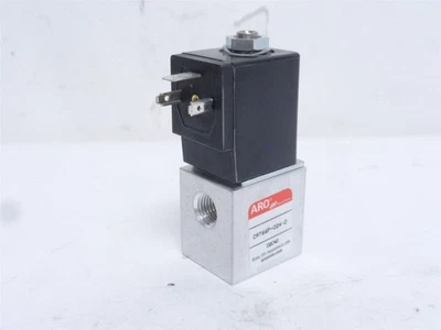 248588 New-No Box; ARO CAT66P-024-D Solenoid Air Control Valve 1/4NPT; 24VDC - Image 1 of 4