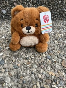 Oso pardo American Greetings con bolsillo con cremallera nuevo con etiquetas - Imagen 1 de 6