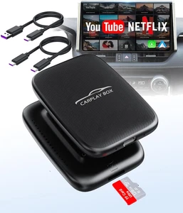 2025 Actualizado Inalámbrico Carplay y Android Adaptador Automático - Netflix Youtub Integrado - Imagen 1 de 7
