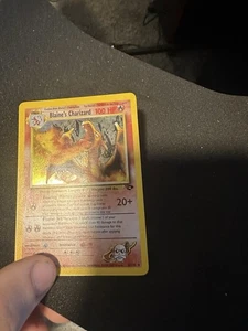 Pokémon TCG Blaine's Charizard Gym Challenge Holo Card - Picture 1 of 15