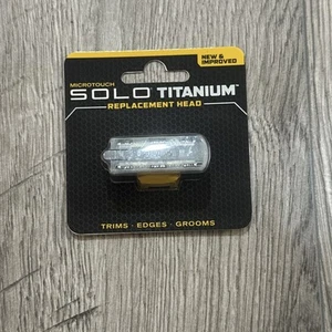 Microtouch Solo Titanium Replacement Blade Only NEW - Picture 1 of 2