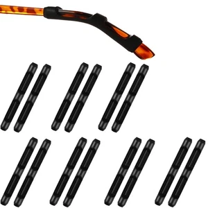 7 Paar weiche Silikon Brillen Ohrpolster Ohrgriff Bügel Stöpsel Ohrhaken - Bild 1 von 6