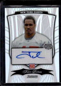 Travis Beckum 2009 Bowman Sterling #138 Rookie Auto Refractor /75 - Picture 1 of 2