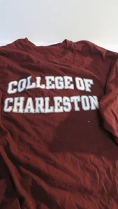 College Of Charleston Champion Crew Neck Langarm Herren T-Shirt Gr. XL - Bild 1 von 4