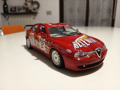 ALFA ROMEO 156 Superturismo 1998 #3 Giovanardi - Bburago 1/24 - Immagine 1 di 4