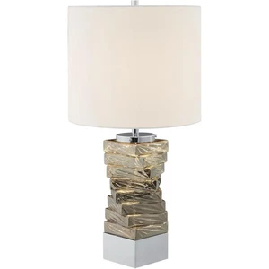 Lite Source LS-23850 Gwen 28 inch 100.00 watt Clear Table Lamp Portable Light - Picture 1 of 4