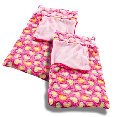 Juego de dos sacos de dormir para muñecas de 18 pulgadas The Queen's Treasures para American Girl Foto 1 de 3