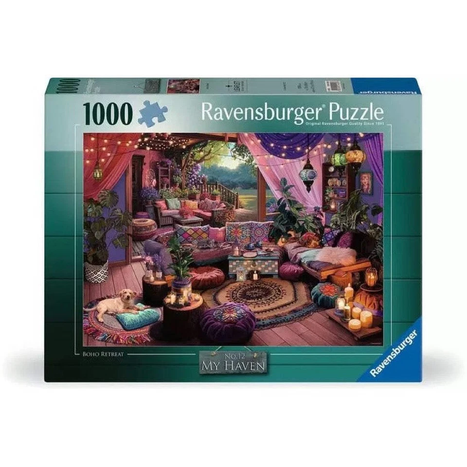 Ravensburger My Haven Boho Retreat 1000pc Puzzle RB01455