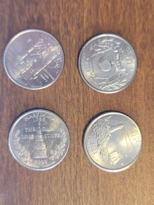 4 State Quarters 1999 P 2000 D 2001 P 2003 P Listing 3 - Picture 1 of 2
