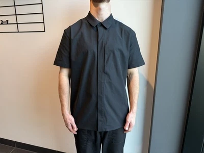 DDP Nike 24.7 Dri Fit Hombre Manga Corta Negro Camisa Gorp Core Tech Estilo Japón Foto 1 de 4