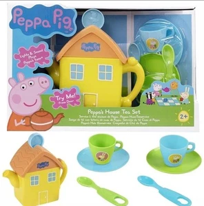 peppa pig house tea set teapot has lights & sounds Peppas House Tea Set (L) - Picture 1 of 5