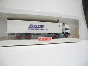 WIKING #523 VINTAGE 40' CONTAINER TRUCK IVECO DEUTSCHE AFRIKA LINIEN MINT BOXED - Picture 1 of 4
