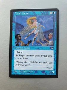 Wind Dancer, MTG Tempest (1997). Uncommon Blue Creature NM - Picture 1 of 2
