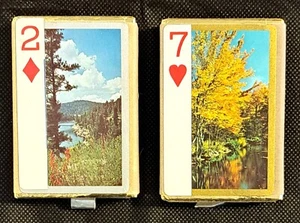 Vintage Congress Playing Cards- 2 Complete Sets w/ Jokers - Cel-U-Tone Finish - Picture 1 of 5