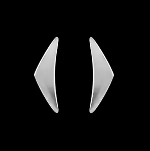 Hans Hansen. Sterling Silver Ear Clips #432- Peak - Bent Gabrielsen - Picture 1 of 2