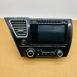 OEM 14-15 Honda Civic Sedan Touchscreen AM FM CD Player Radio 39100-TS8-A51-M1 - Picture 1 of 23