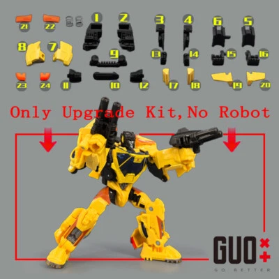 ¡EN STOCK! Kit de actualización de piezas de llenado de relleno para SS111 Sunstreaker 3D hágalo usted mismo Foto 1 de 4