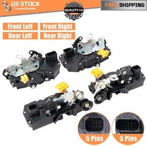 4x Front+Rear RH&LH Door Lock Actuator For 2007-2009 Chevrolet Silverado 1500 - Picture 1 of 12