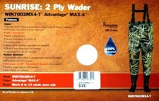 Winchester Waders Size Chart