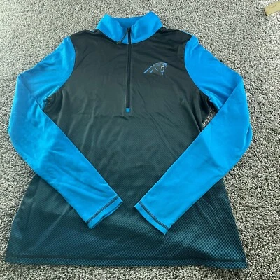 Carolina Panthers Sweatshirt Mens Extra Large Pullover Therma Base NFL Majestic - Image 1 of 4