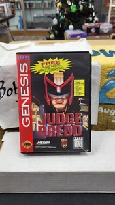 JUDGE DREDD SEGA GENESIS VIDEO GAME W/ CASE NO MANUAL - Picture 1 of 13
