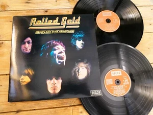 THE ROLLING STONES ROLLED GOLD 2 LP 33T VINYLE EX COVER EX 1975 FRANCE - Bild 1 von 11
