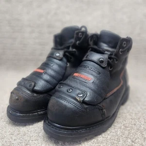 Harley Davidson Super Guard Steel Toe Boots Mens Size 8.5 Durable Waterproof - Picture 1 of 22
