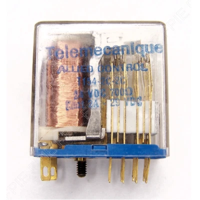 24VDC, 2A, 700 Ohm 2PDT Relay by Allied Controls (T154-2C-2C) - Image 1 of 2