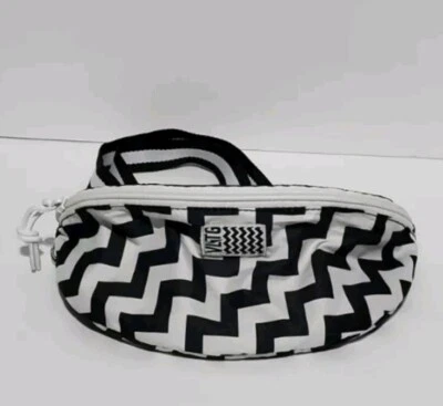 Converse Sling Pack Bum Bag Black White Voltage NWT - Imagem 1 de 4